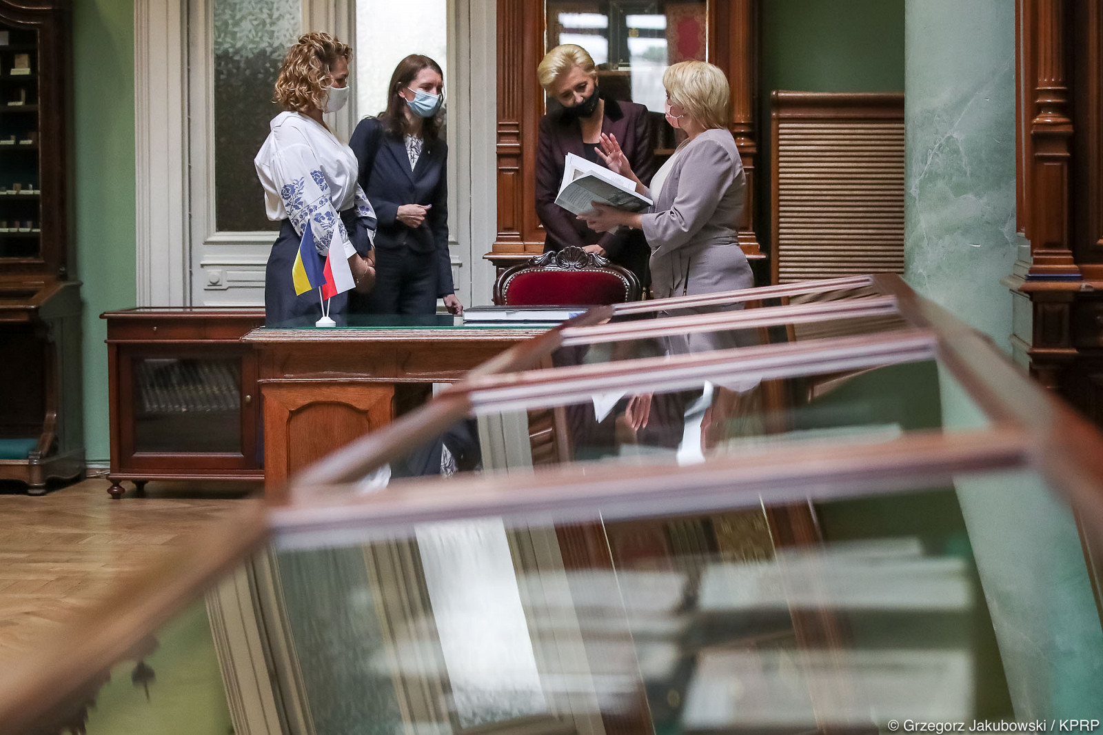 Odessa: Pierwsza Dama z wizytą w Narodowej Bibliotece Naukowej - zdjęcie w treści artykułu