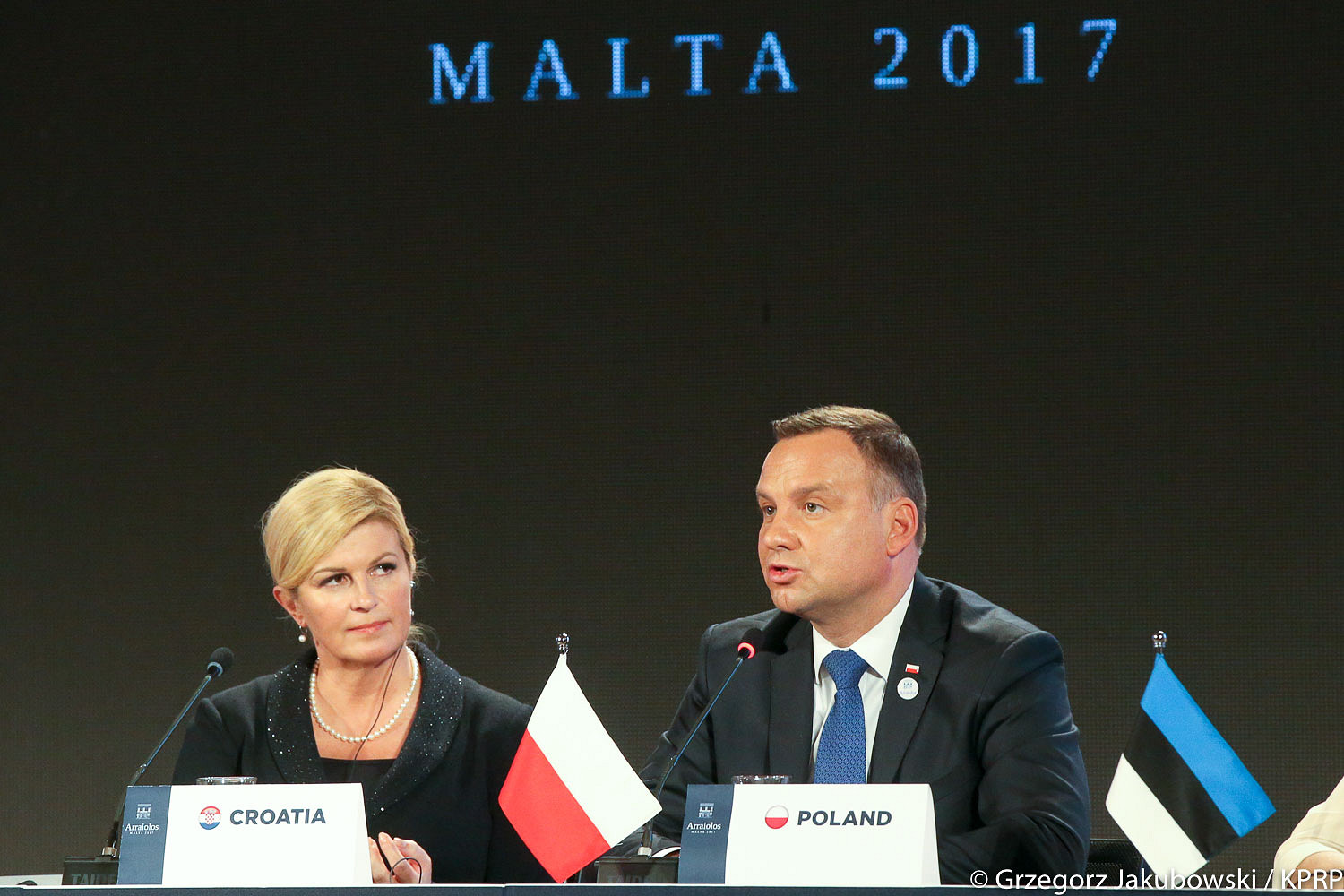 Prezydenci na Malcie rozmawiali o bezpieczeństwie - zdjęcie w treści artykułu nr 1