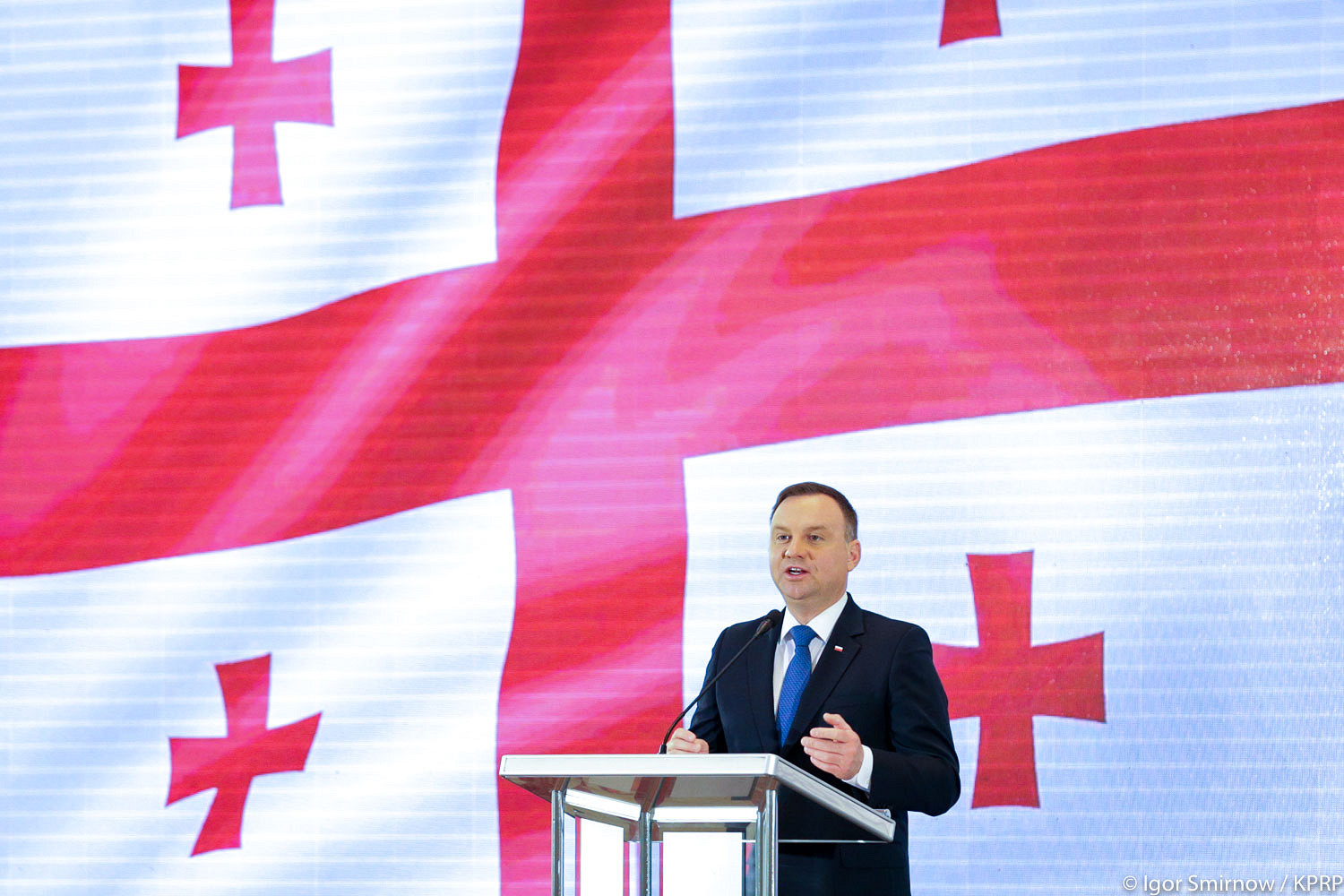 Prezydent RP z wizytą w Gruzji, która świętuje 100. rocznicę odzyskania niepodległości [PL/ENG] - zdjęcie w treści artykułu nr 3