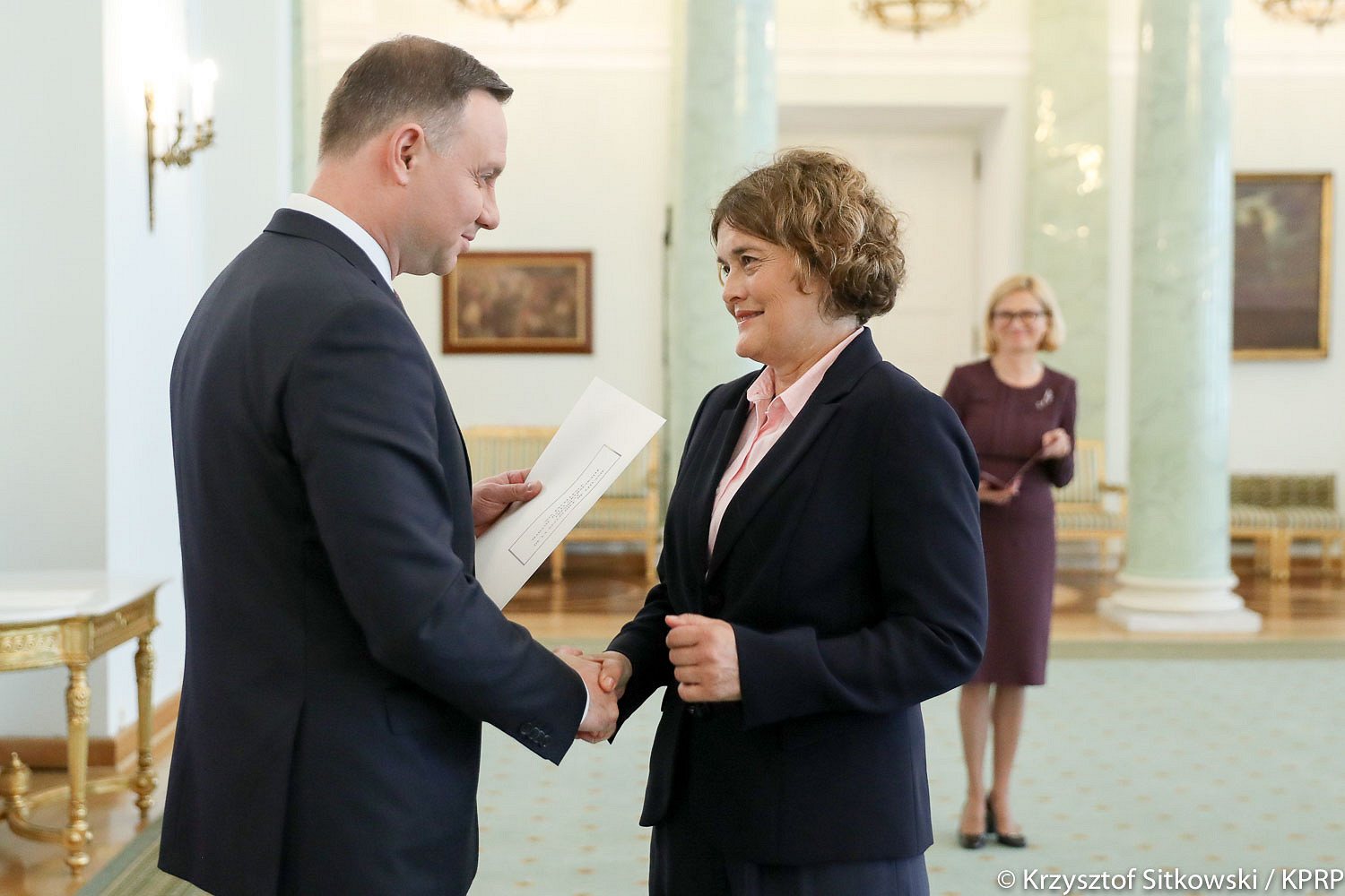 Urszula Doroszewska nowym ambasadorem Rzeczypospolitej na Litwie - zdjęcie w treści artykułu