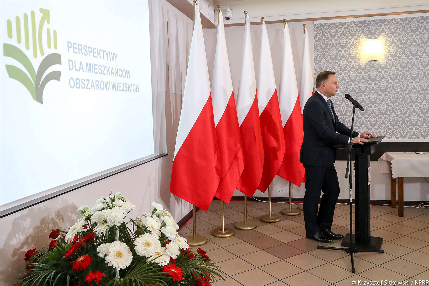 Wystąpienie podczas konferencji „Perspektywy dla mieszkańców obszarów wiejskich” - zdjęcie w treści artykułu