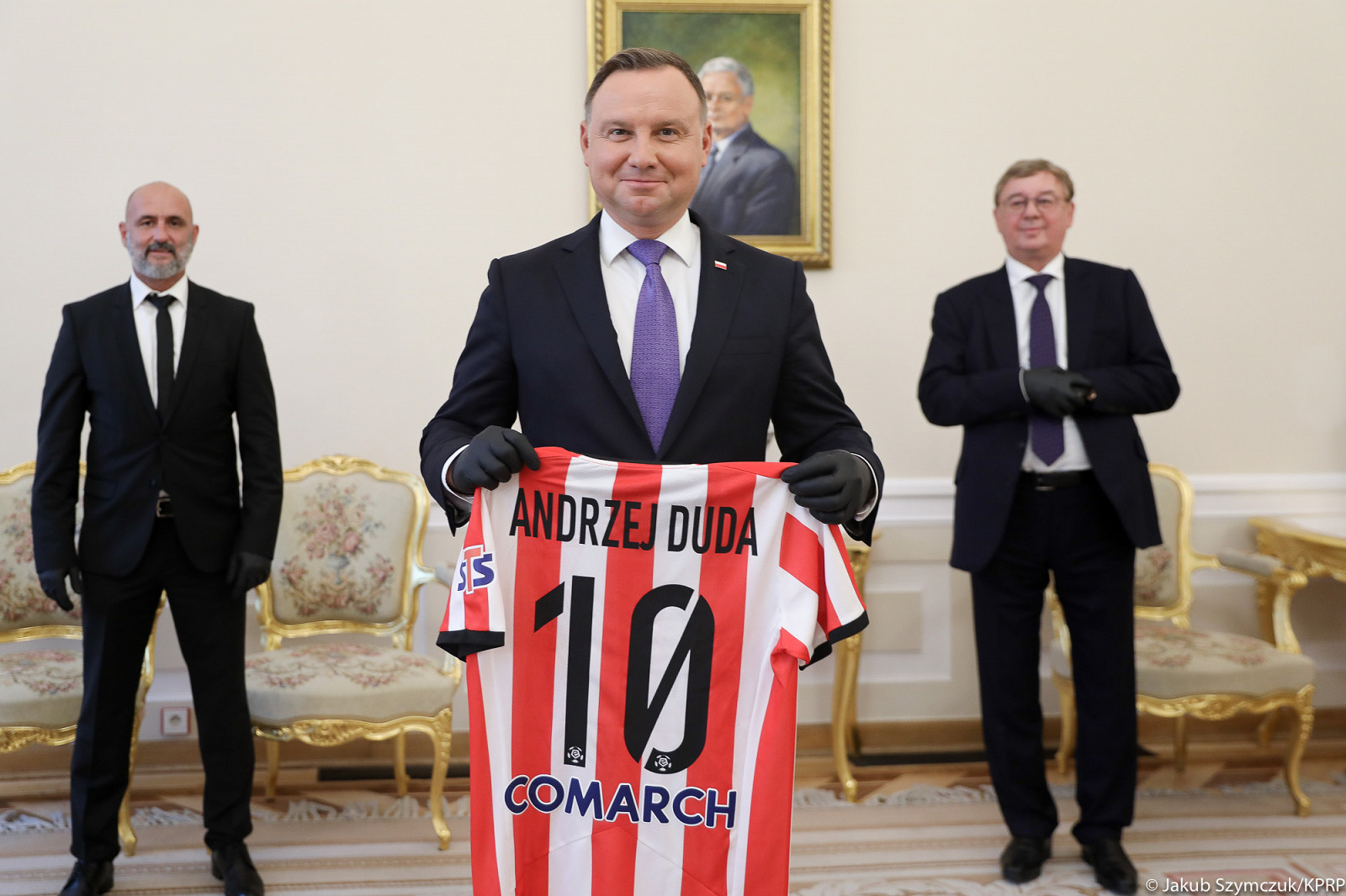 Zwycięzcy Pucharu Polski z wizytą u Prezydenta - zdjęcie w treści artykułu