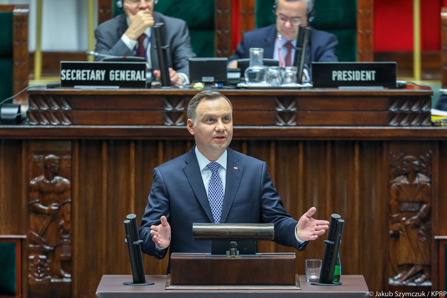Wystąpienie Prezydenta RP na posiedzeniu Zgromadzenia Parlamentarnego NATO [PL/ENG] - zdjęcie w treści artykułu nr 2