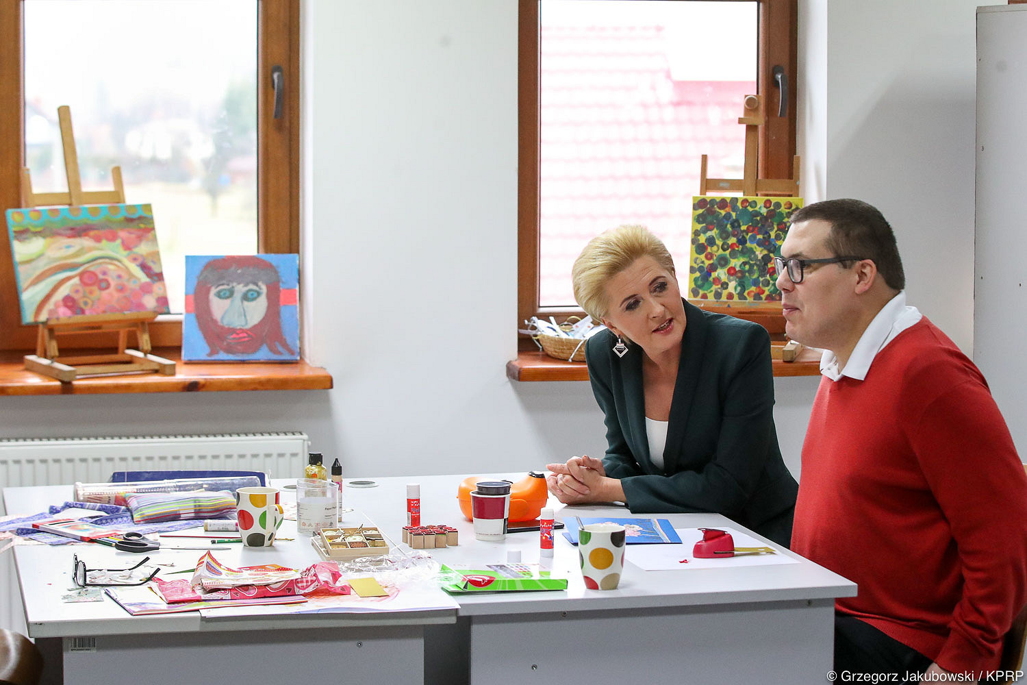 Pierwsza Dama z wizytą w Więckowicach - zdjęcie w treści artykułu nr 2