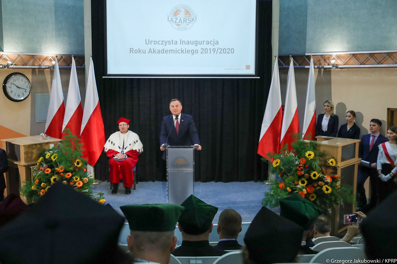 Inauguracja roku akademickiego na Uczelni Łazarskiego - zdjęcie w treści artykułu