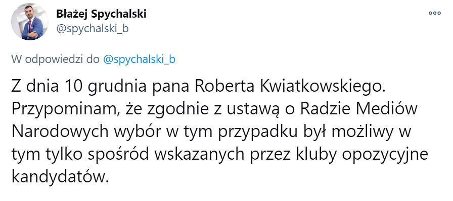Robert Kwiatkowski powołany w skład Rady Mediów Narodowych - zdjęcie w treści artykułu nr 1