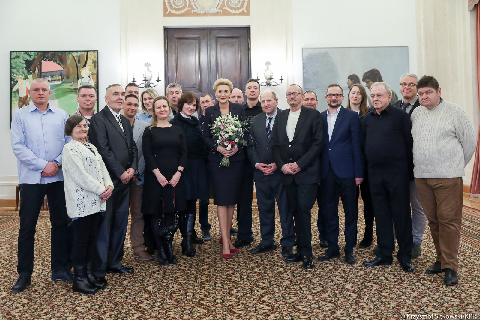 Podopieczni Kamiliańskiej Misji Pomocy Społecznej w Pałacu Prezydenckim - zdjęcie w treści artykułu nr 2