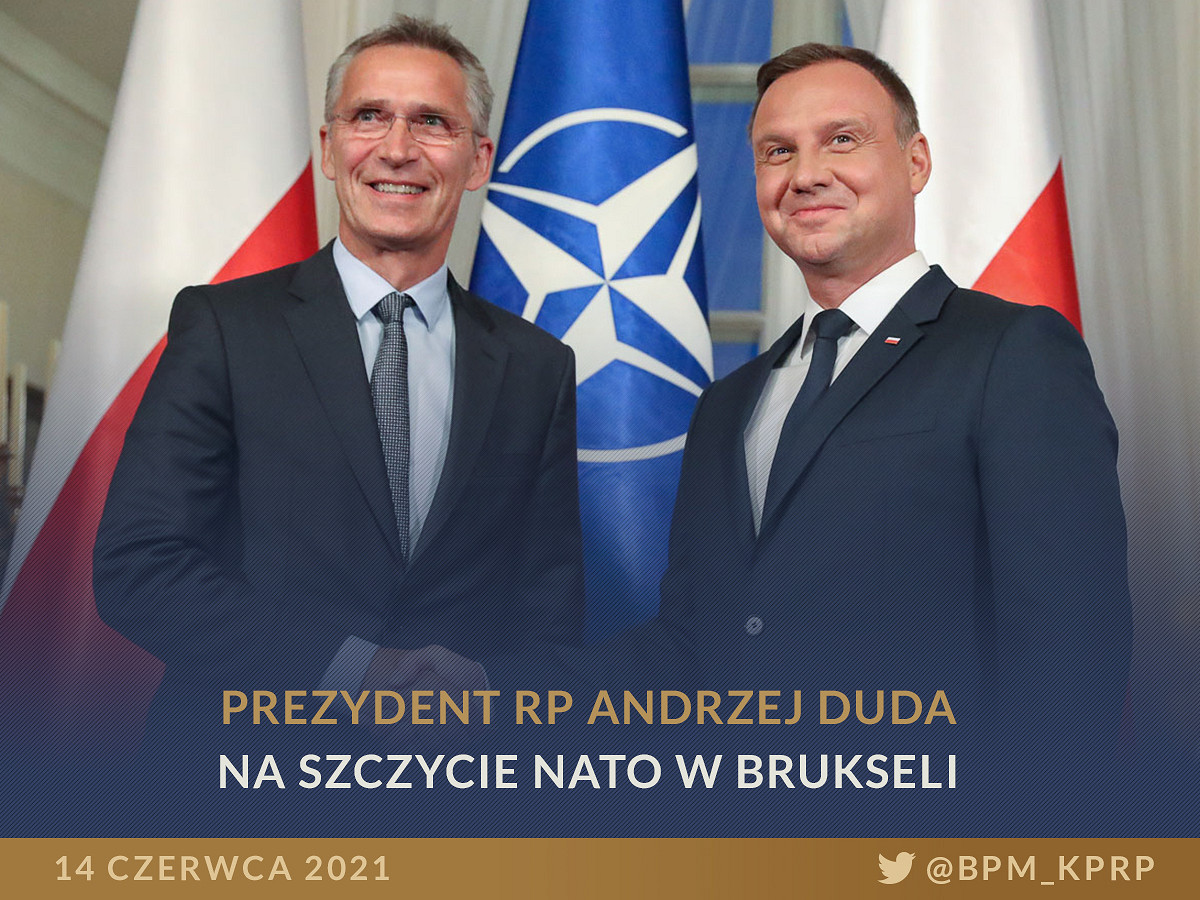 Prezydent przybył do Brukseli na szczyt NATO - zdjęcie w treści artykułu