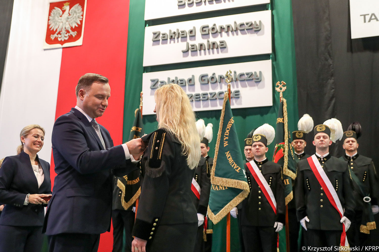 Prezydent do górników: Jesteście niezwykle ważną częścią społeczeństwa - zdjęcie w treści artykułu nr 1