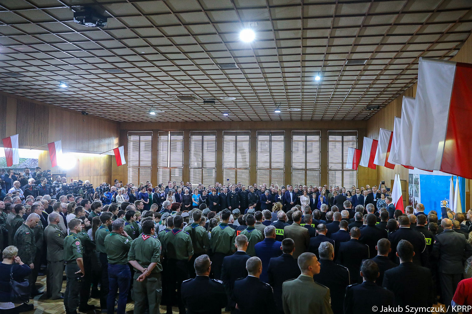 Prezydent: Dziękuję wam za wielkiego ducha służby - zdjęcie w treści artykułu nr 1