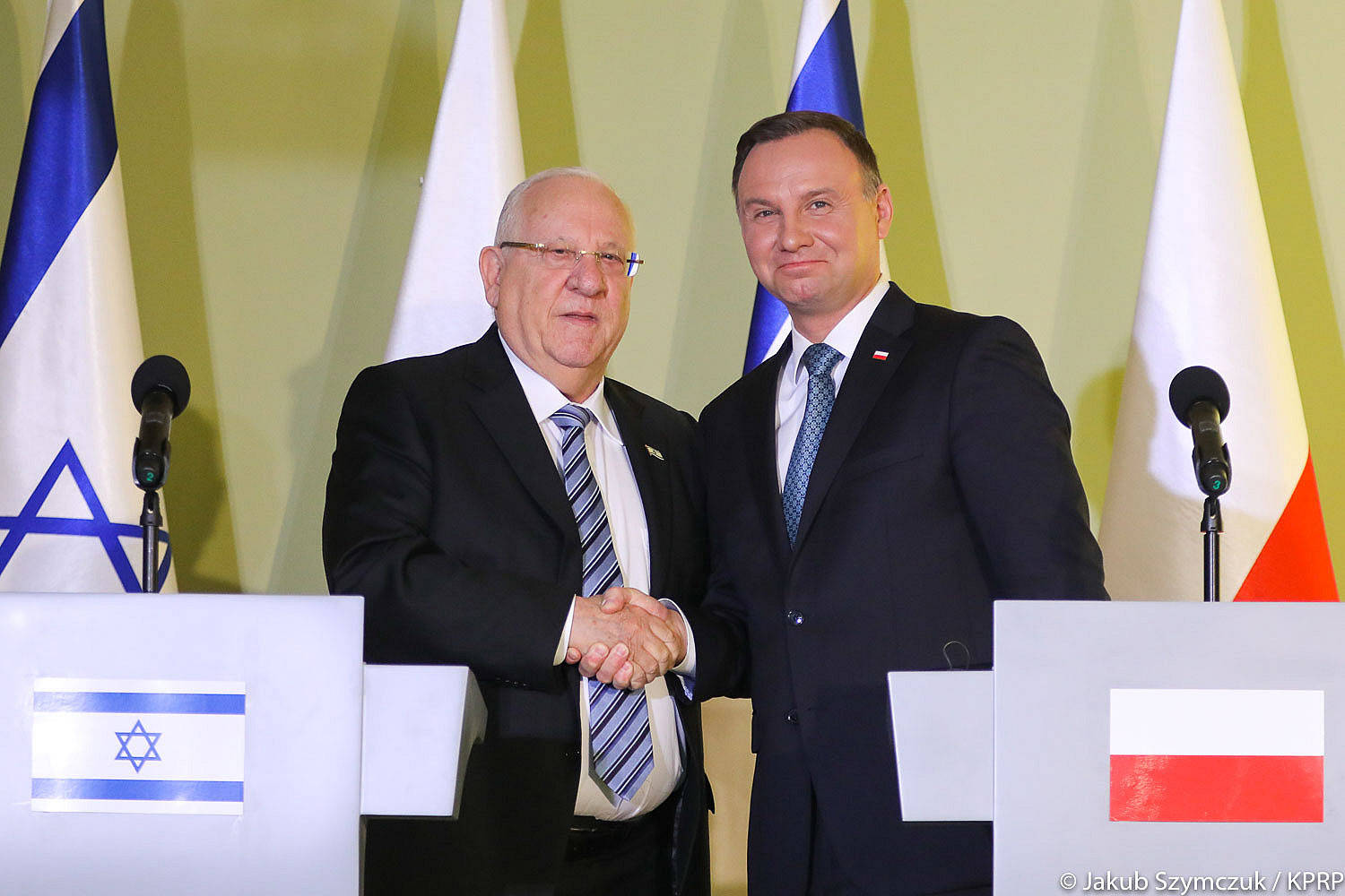 Przywódcy Polski i Izraela na Marszu Żywych [PL/ENG] - zdjęcie w treści artykułu nr 1