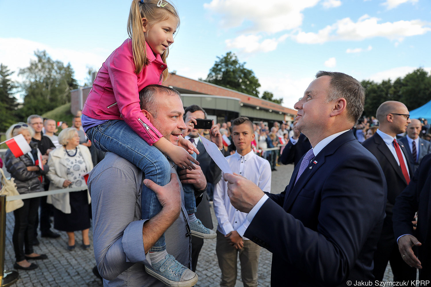 Wizyta Prezydenta w Malborku - zdjęcie w treści artykułu
