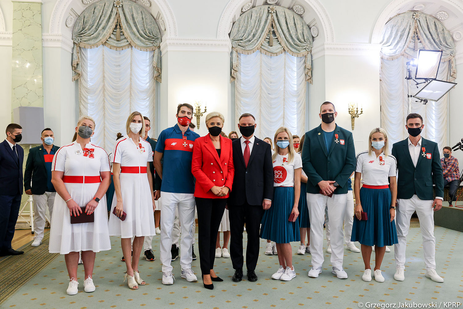 Medaliści Igrzysk Olimpijskich w Tokio odznaczeni przez Prezydenta RP - zdjęcie w treści artykułu nr 2