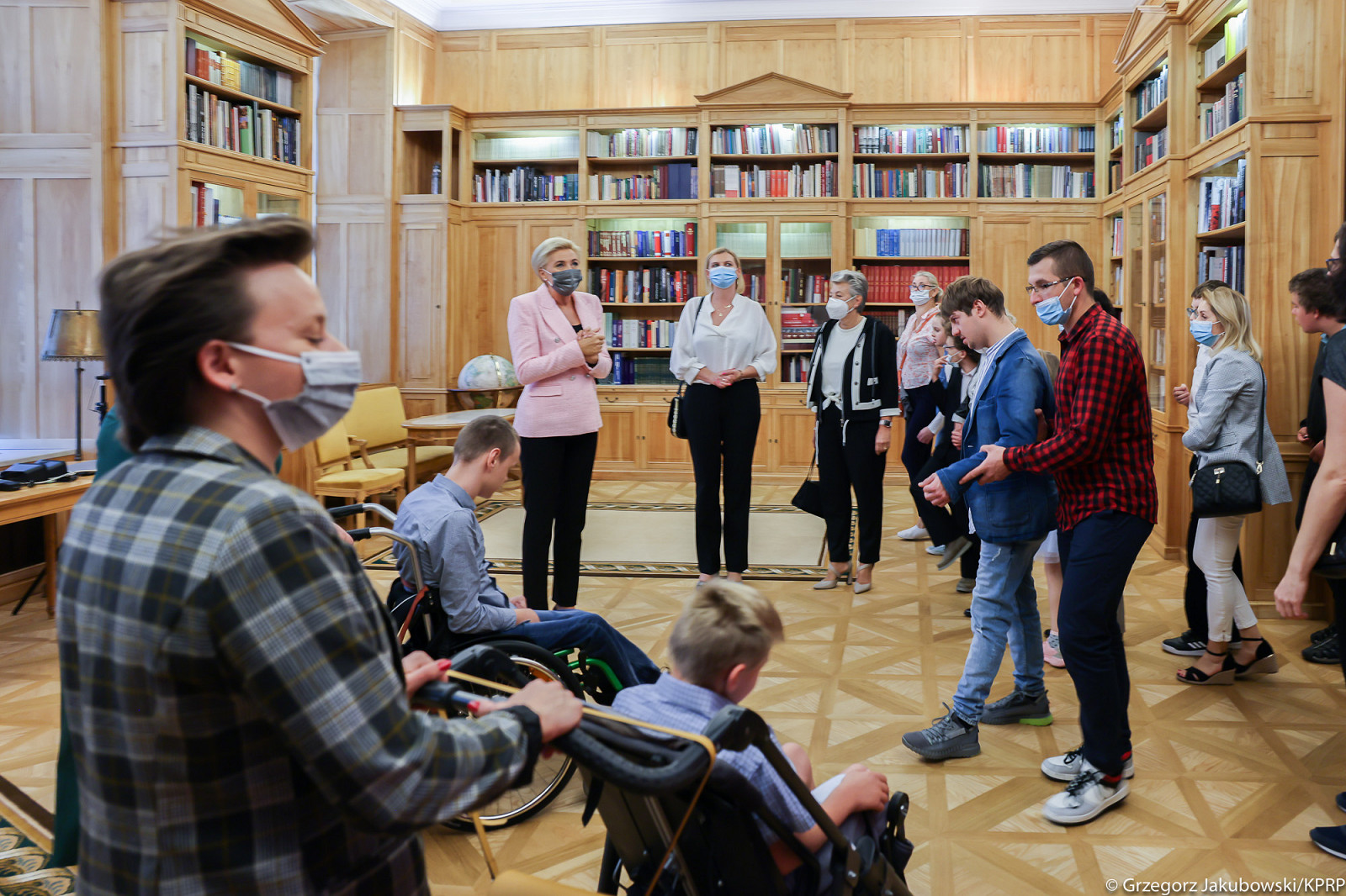 Spotkanie Małżonki Prezydenta ze społecznością OREW im. Marii Majewskiej w Kielcach - zdjęcie w treści artykułu nr 1