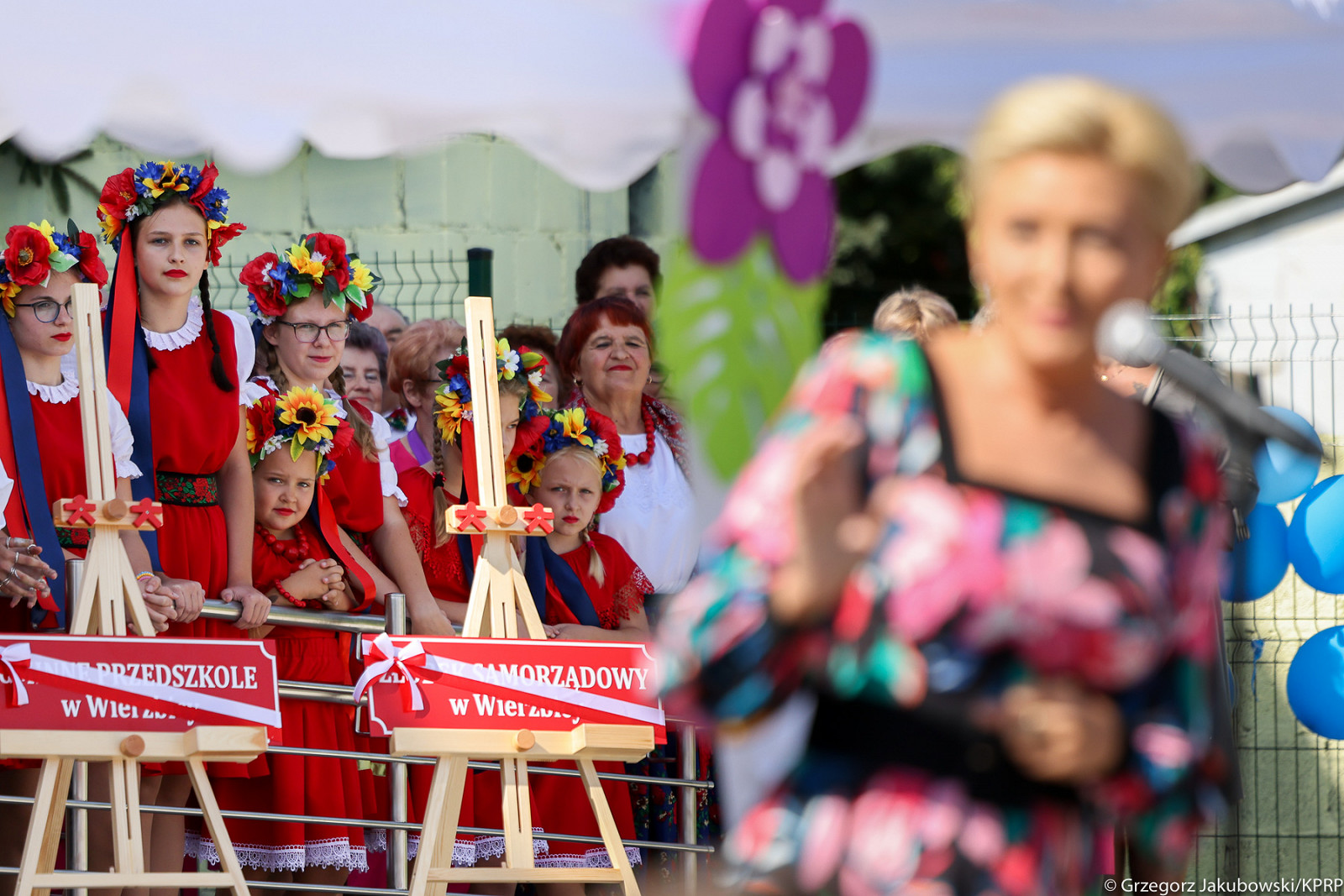 Wizyta Małżonki Prezydenta w Wierzbicy - zdjęcie w treści artykułu