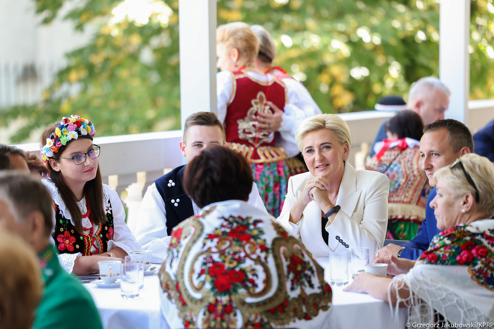 Sołtysi z wizytą u Agaty Kornhauser-Dudy - zdjęcie w treści artykułu nr 1