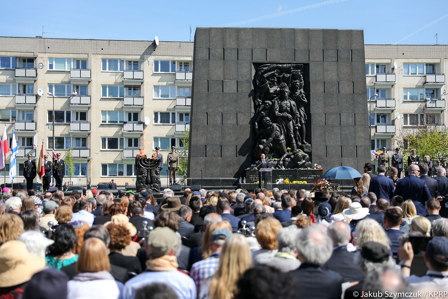 75. rocznica wybuchu Powstania w Getcie Warszawskim [PL/ENG] - zdjęcie w treści artykułu nr 4