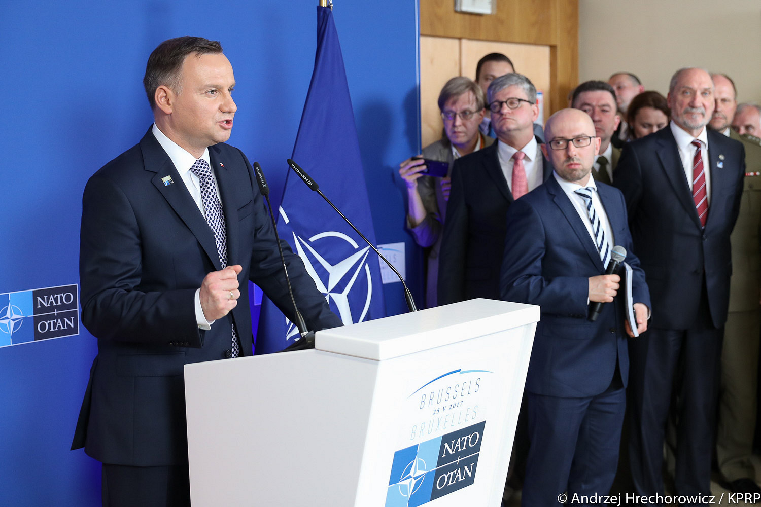Spotkanie szefów państw i rządów NATO w Brukseli - zdjęcie w treści artykułu nr 12