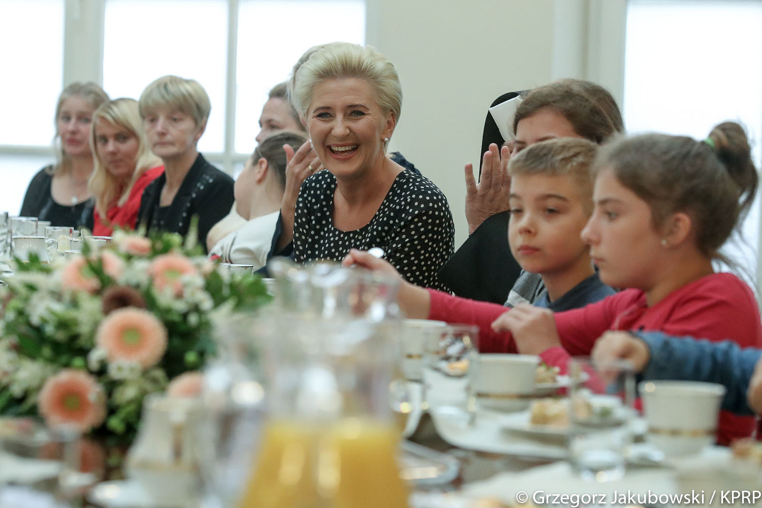Spotkanie Pierwszej Damy z podopiecznymi Centrum Interwencji Kryzysowej - zdjęcie w treści artykułu nr 2