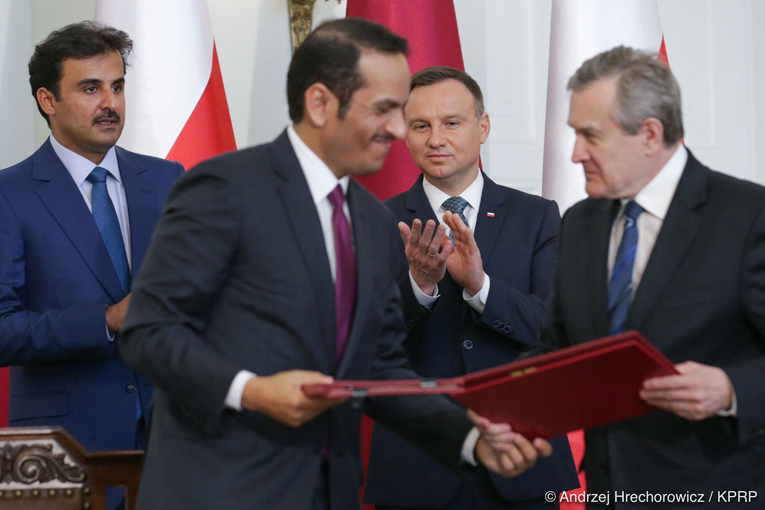 Prezydent: Wizyta Emira Kataru ma charakter historyczny [PL/ENG] - zdjęcie w treści artykułu nr 1
