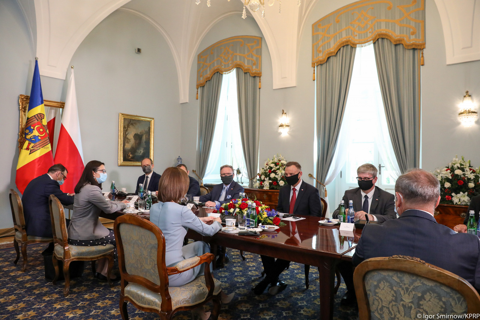 Prezydent Mołdawii z wizytą w Warszawie - zdjęcie w treści artykułu nr 1