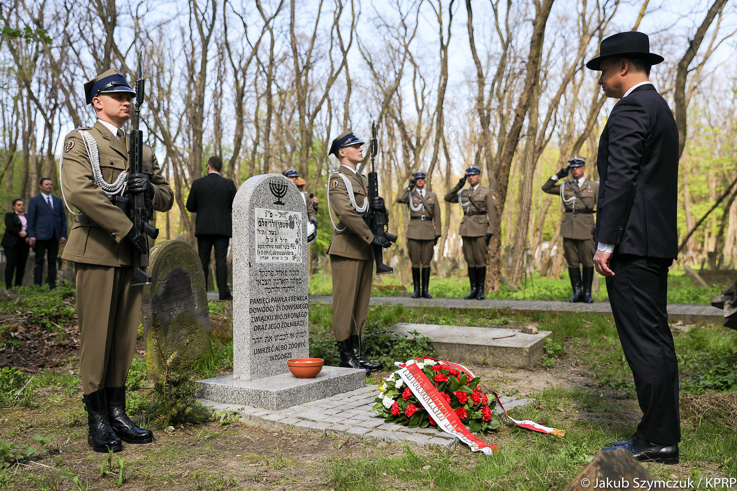 75. rocznica wybuchu Powstania w Getcie Warszawskim [PL/ENG] - zdjęcie w treści artykułu nr 1