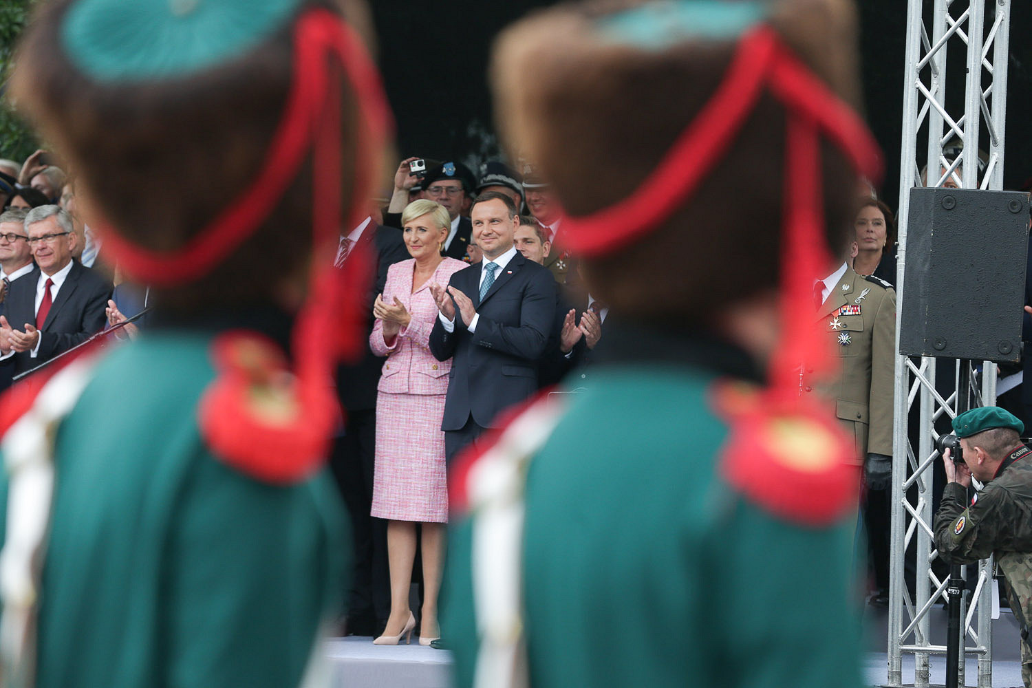 Udział Prezydenta w obchodach Święta Wojska Polskiego - zdjęcie w treści artykułu nr 22