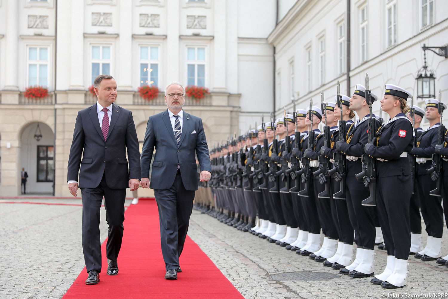 Oficjalna wizyta Prezydenta Łotwy w Polsce [PL/ENG] - zdjęcie w treści artykułu nr 2
