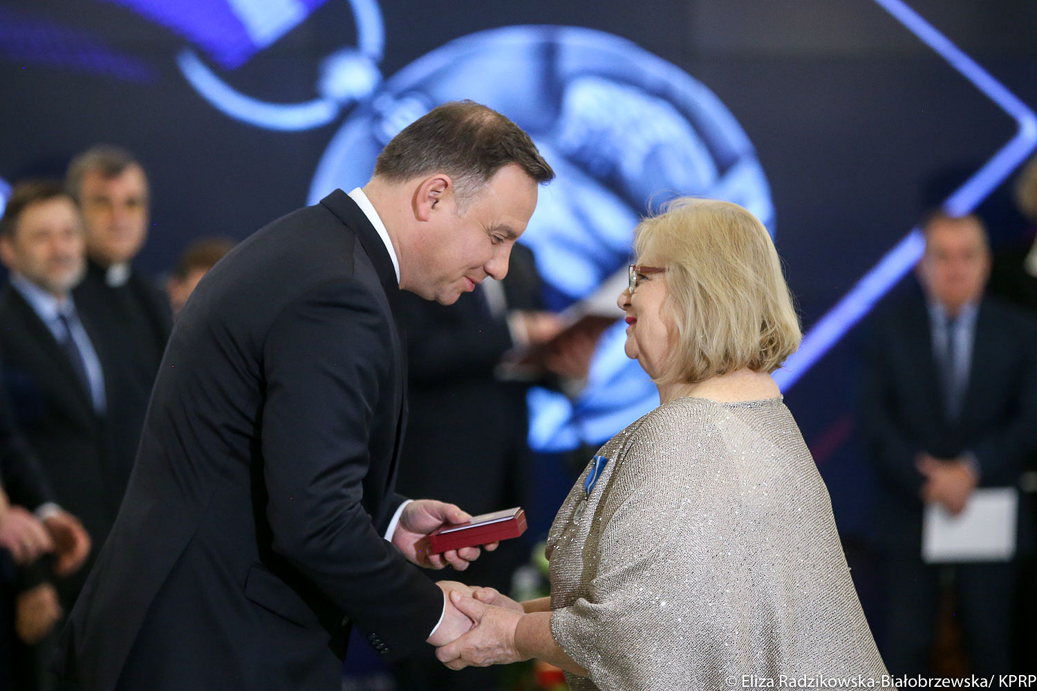 Wystąpienie podczas uroczystości wręczenia Medali Stulecia Odzyskanej Niepodległości - zdjęcie w treści artykułu