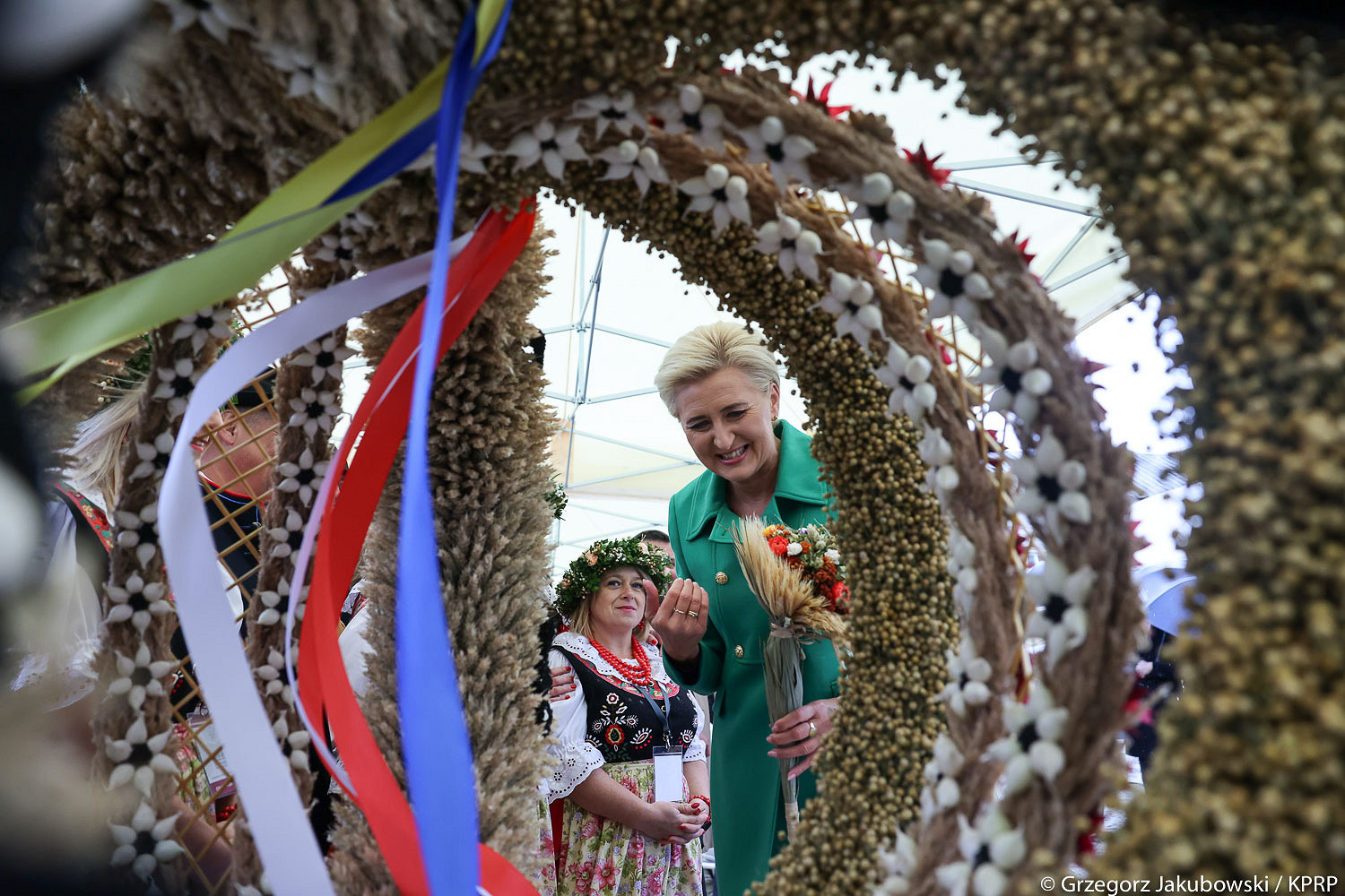 Dożynki Prezydenckie 2021: Konkurs Wieńcowy - zdjęcie w treści artykułu nr 2
