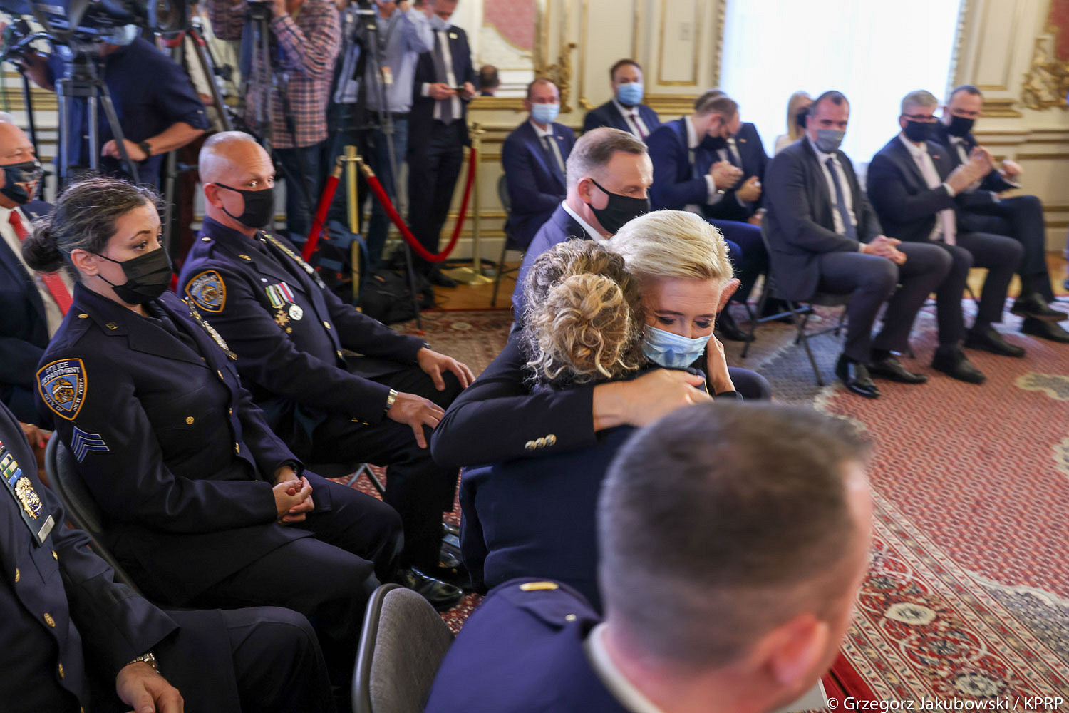 Para Prezydencka upamiętniła ofiary ataków terrorystycznych 11 września - zdjęcie w treści artykułu nr 3