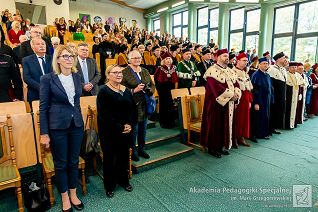 04.10.2022 r., Paulina Malinowska-Kowalczyk, Doradca Prezydenta PR w Akademii Pedagogiki Specjalnej w Warszawie. (Fot. APS) 2.jpg