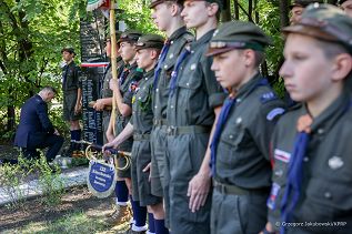 03__Andrzej_Duda_Uroczystosc_upamietnienia_mieszkancow_warszawskiej_Woli zamordowanych_przez_Niemcow_20220801_GJB_1891.jpg