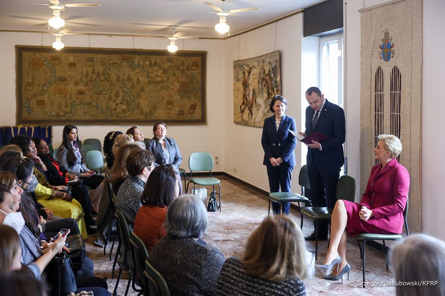 01__Agata_Kornhauser_Duda_malzonki_ambasadorow_Rzym_20230118_GJB_3678.jpg
