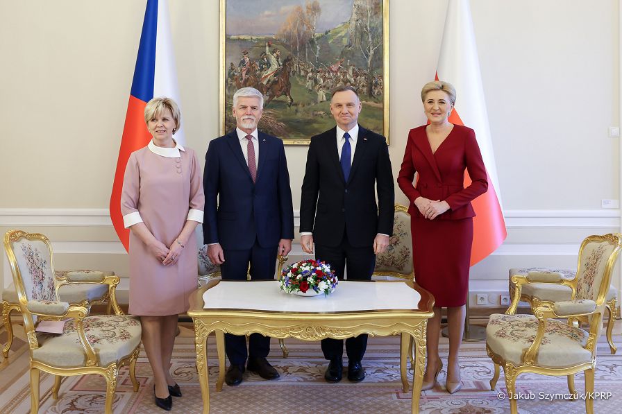 18__Andrzej_Agata_Duda_Petr_Pavel_Prezydent_Czech_powitanie_20230316_JSZ_5631_1.jpg