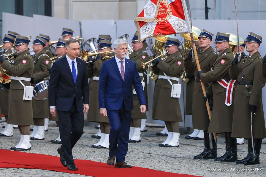08__Andrzej_Agata_Duda_Petr_Pavel_Prezydent_Czech_powitanie_20230316_GJA_6420.jpg