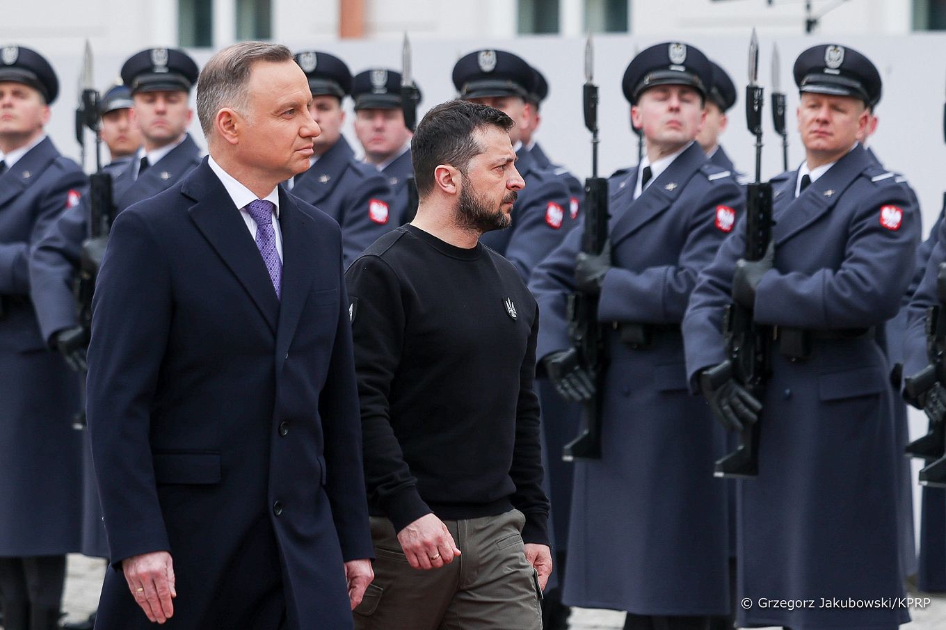 005 10__Andrzej_Agata_Duda_Wolodymyr_Zelenski_powitanie_20230405_GJB_3593.JPG