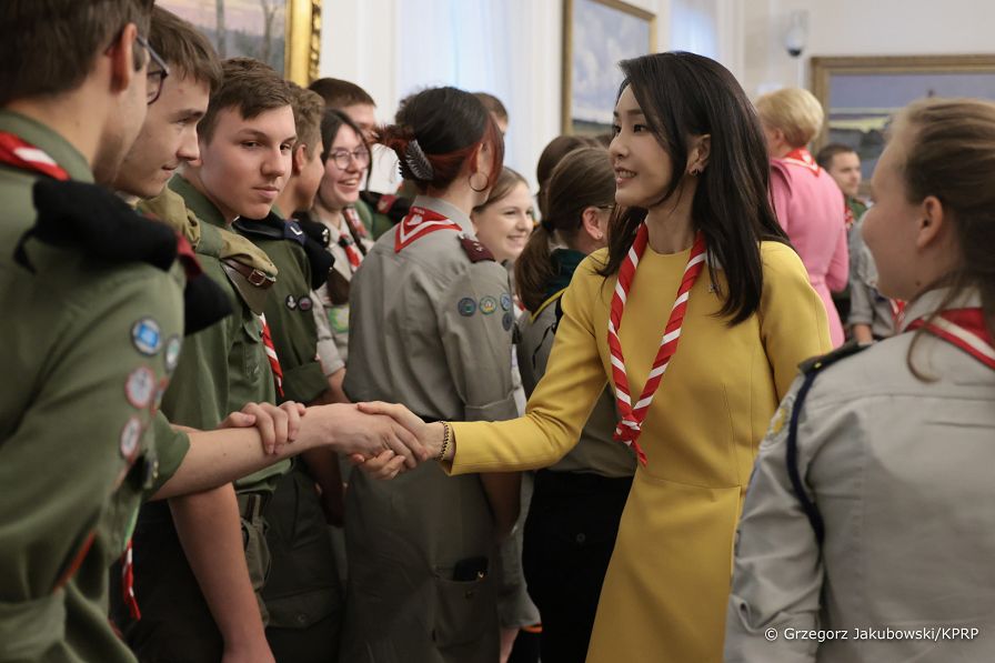16_Agata_Kornhauser_Duda_wizyta_Kim_Keon_ Hee_Belweder_20230713_GJB_0457.jpg