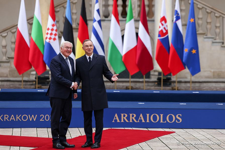 13_Andrzej_Duda__FRANK_WALTER_STEINMEIER_Prezydent_Niemiec_Arraiolos_Krakow_20241011_MB2_9174.jpg