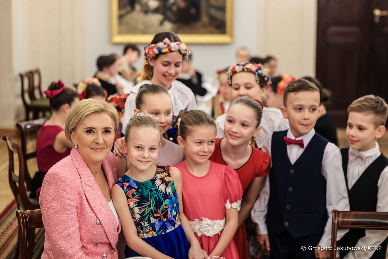 013_Agata_Kornhauser_Duda_spotkanie_z_czlonkami_zespolu_Tanca_ _Ludowego_Plomyki_20240312_GJA_0286.jpg