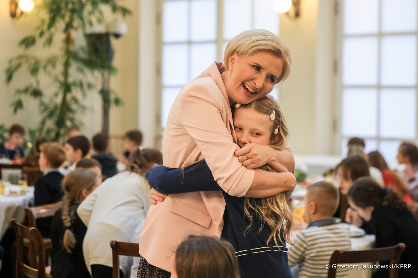 013_Agata_Kornhauser_Duda_spotkanie_z_uczniami_Szkoly_Podstawowej_w_Zabkach_20240304_GJA_7036.jpg