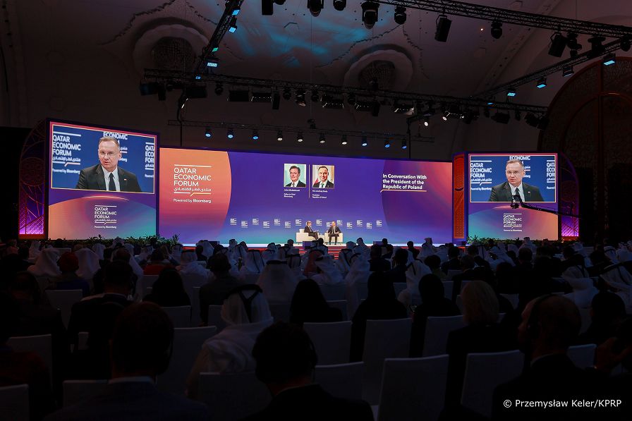 11_Andrzej_Duda_Forum_Ekonomiczne_Katar_20240514_PK1_6066.jpg