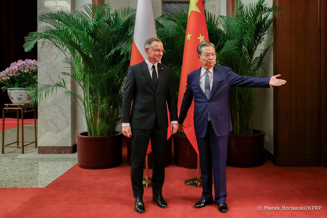 012_14_Andrzej_Duda_Zhao_Leji_Przewodniczacy_Komitetu_Ogolnochinskiego_Zgromadzenia_Przedstawicieli_Ludowych _20240624_MB1_9959.jpg