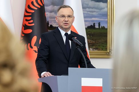 002_PAD_wizyta_Prezydenta_Albanii_wypowiedz_media_20240702_PK2_2049.jpg