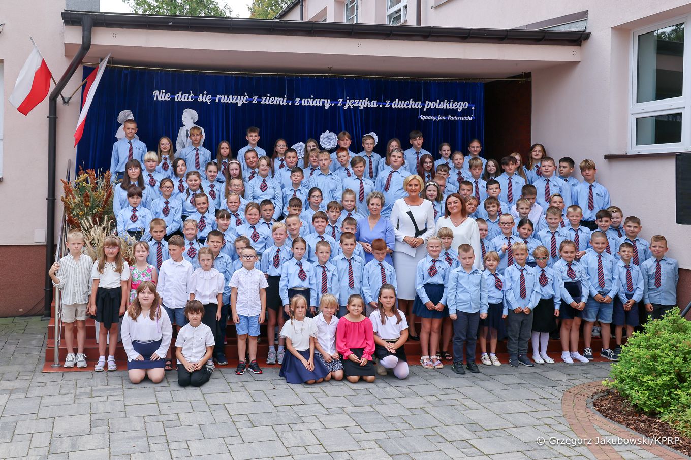 11_Agata_Kornhauser_Duda_rozpoczecie_roki_Katolicka_Szkola_Podstawowa_Julin_Kaliska _20240902_GJB_0881_1.jpg