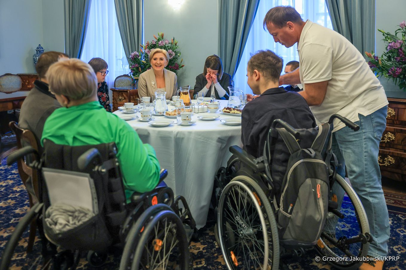 003_Agata_Kornhauser_Duda_spotkanie_Osrodek_Wsparcia_i_Rehabilitacji_Osob_Niepelnosprawnych_Warszawa_20250109_GJA_1199.jpg