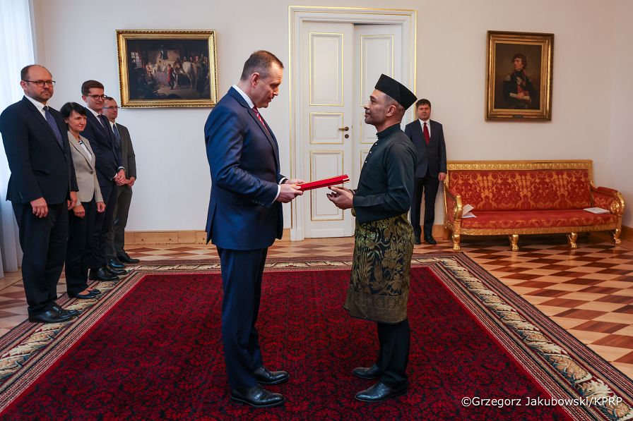 027_Karol_Nawrocki_listy_uwierzytelniające_Ambasador Malezji_Azri Bin Mat Yacob,_13-10-2025_GJA_8026.jpg.JPG