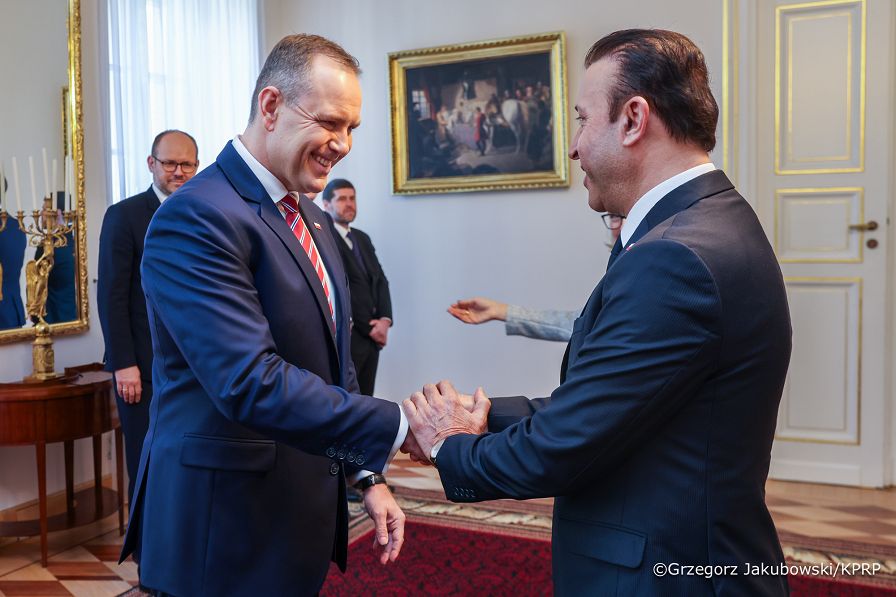011_Karol_Nawrocki_listy_uwierzytelniające_Ambasador Iraku_Bakir Ahmed Aziz Aziz_13-10-2025_GJA_7638.jpg.JPG