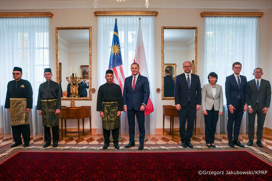 028_Karol_Nawrocki_listy_uwierzytelniające_Ambasador Malezji_Azri Bin Mat Yacob,_13-10-2025_GJA_8046.jpg.JPG