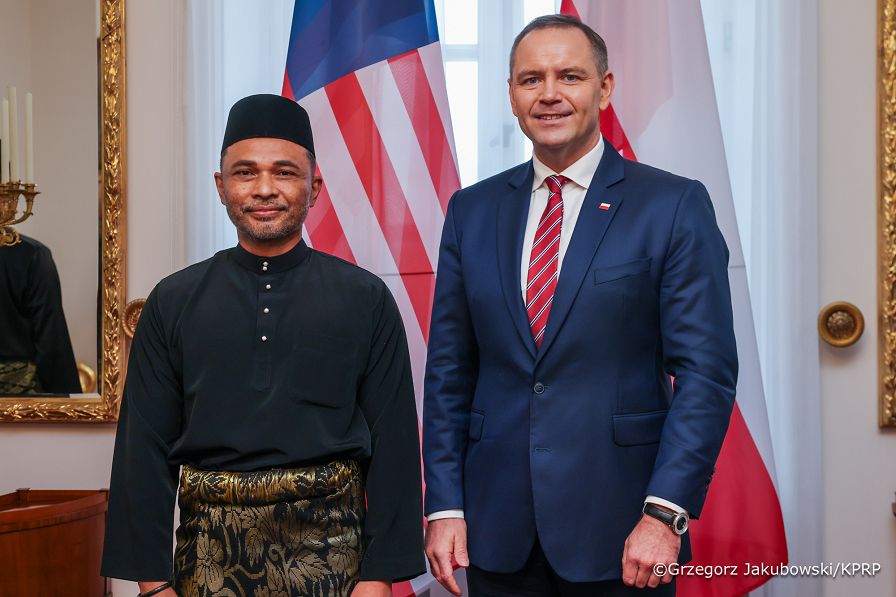 030_Karol_Nawrocki_listy_uwierzytelniające_Ambasador Malezji_Azri Bin Mat Yacob,_13-10-2025_GJA_8042.jpg.JPG